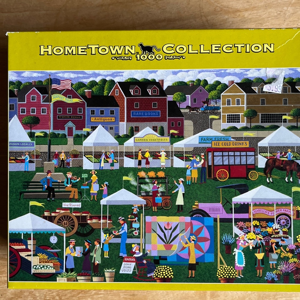 Fabulous Farmer's Market 1,000 piece puzzle
